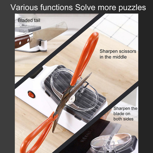 . Herramienta Eléctrica Para Afilar Cuchillos De Cocina