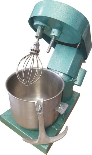 Batidora Planetaria Industrial Martino 10 Lts Bowl Acero Color Verde Epox