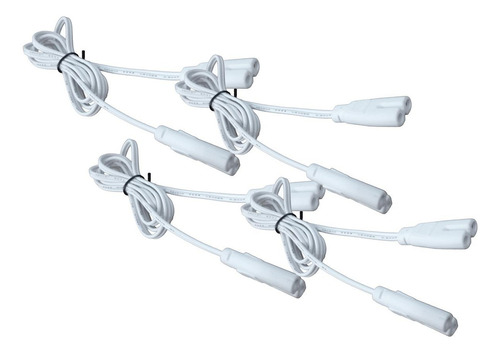 Luminarias Oficinas, Mxcbn-004, 4pzs, 1m, 13x6.5mm, Blanco, Estructura Blanco