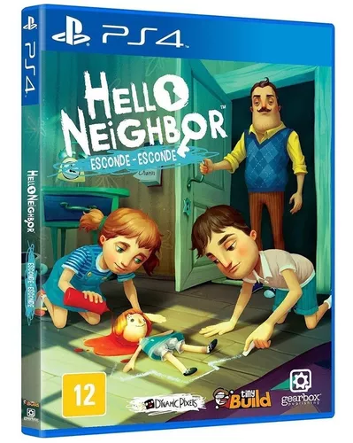 Jogo Físico Infantil Hello Neighbor Esconde-esconde - Ps4