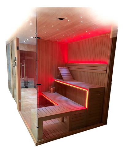 Sauna Seco Exterior Nerofix Exterior Premium 2/3 Personas
