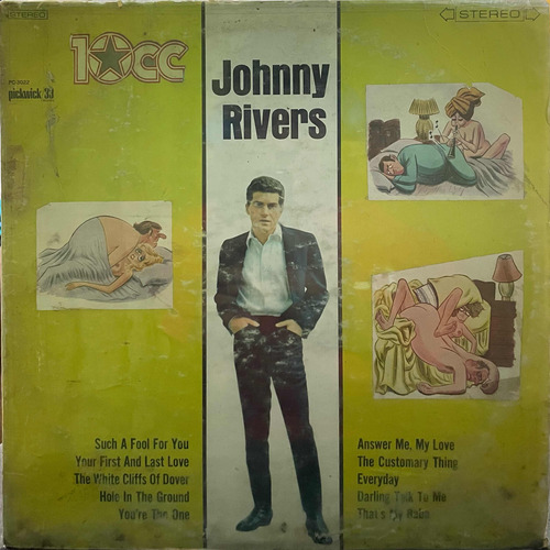 Disco Vinilo De Época Johnny Rivers