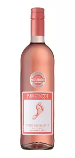Vino Rosado Estadounidense Barefoot Pink Moscato 750ml