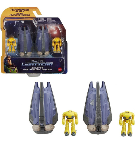 Disney Buzz Lightyear  Zyclops Con Capsulas Mattel Nuevo