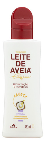  Desodorante Hidratante Corporal Intensa Davene Leite de Aveia Clássico Frasco 180ml