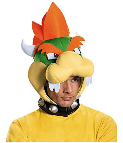 Disfraz De Hombre Accesorio Para Disfraz De Bowser Headpiece