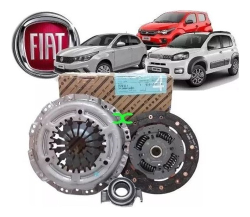 Kit Embrague Fiat Cronos Argo Mobi 1.3 1.0 8v Original Mopar