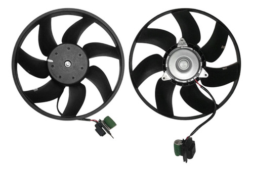 Electroventilador Volkswagen Up Con Encauzador 3 Pines