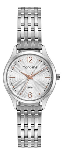 Relógio Mondaine Feminino Social Prateado 32529l0mvne3 30mm