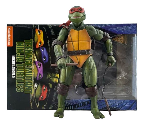 Figura Pelicula Tortugas Ninja Caos Mutante Miguel Angelo