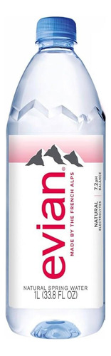 Água Mineral S/ Gás Francesa Evian Pet 1 Litro