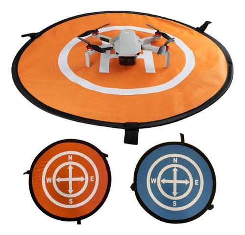 Pista De Pouso Decolagem Drone Heliponto Landing Pad 70cm