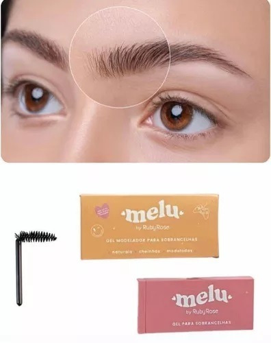Gel Modelador De Sobrancelhas Melu By Ruby Rose