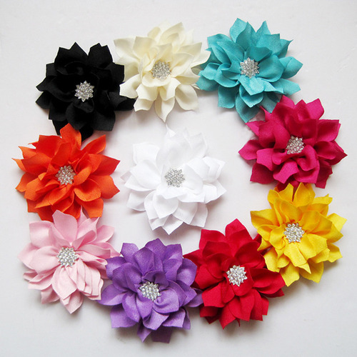 Grampos De Cabelo Em Forma De Flor De Lótus, Broches 12 Ce