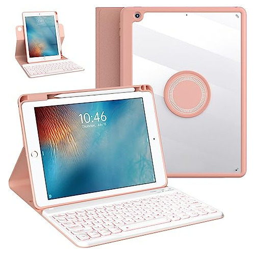 Oyeeice iPad 9.7 Pulgadas Case With Keyboard For 6th Gen 201