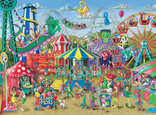 Rompecabezas Ravensburger Fun At The Carnival De 300 Piezas