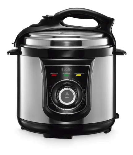 Panela Pressão Elétrica Elgin 42PPR 4 Litros 840w Aço Inox