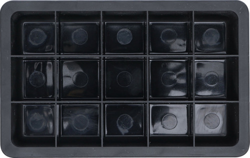 Imagen 2 de 2 de Bandeja Magnetica | 15 Modulos | 120 X 109 Mm | Bgs 67103