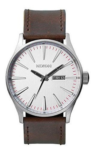 Nixon Mens A105 Sentry Reloj De Movimiento De Cuarzo De Cuer