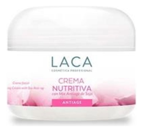 Crema Nutritiva Antiage Laca Con Mix De Soja