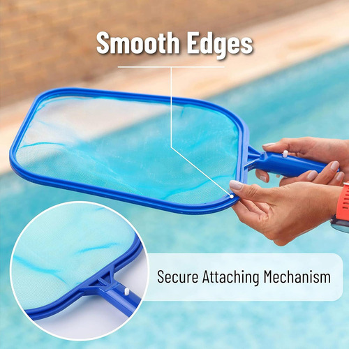 Acessório Multiuso Pool Leaf Rake Skimmer Mesh Net
