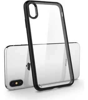 Capa Para Celular iPhone XS/x Spigen Matte Black 057cs22129 Cor Preto