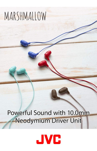 Audífonos De Espuma Viscoelástica Jvc Marshmallow Con...