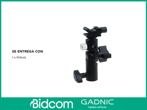Rótula A Trípode Para Flash Y Paraguas Fotografía Y Vídeo