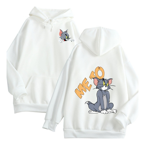 U Cat Tom Mouse Jerry New Ulzzang Ropa Casual Para Parejas