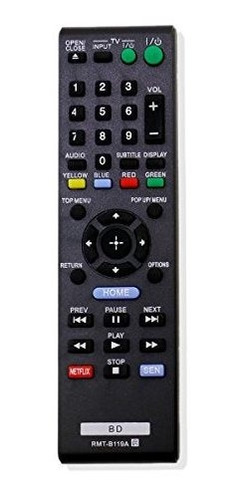 Zdalamit Rmt-b119a Reemplazo De Control Remoto Ir Para Sony 