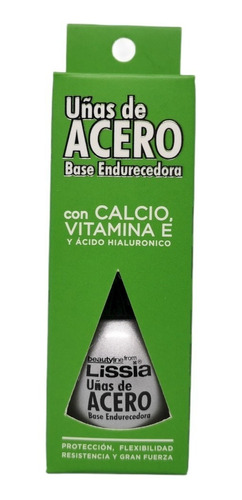 Uñas De Acero Base Endurecedora Lissia - mL a $1069