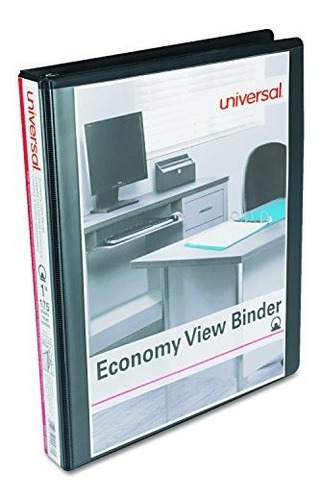 Universal Economía 20961ct Ronda Anillo Ver Binder, 1  Capac