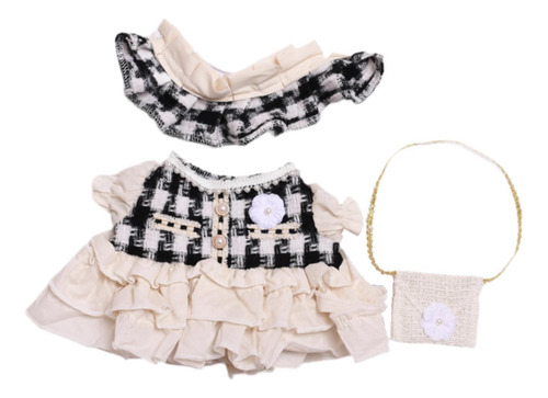 Moda Bonecas Vestido Terno Roupas Artesanais Bonito