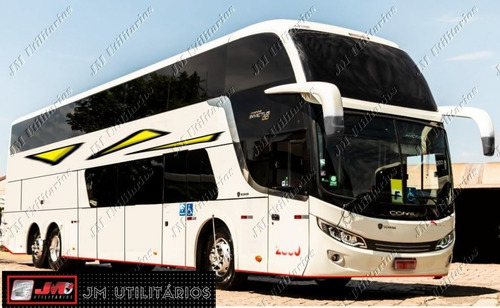 Imagem 1 de 15 de Comil Invictus Dd Ano 2018 Scania K360 56 Lug Jm Cod.565