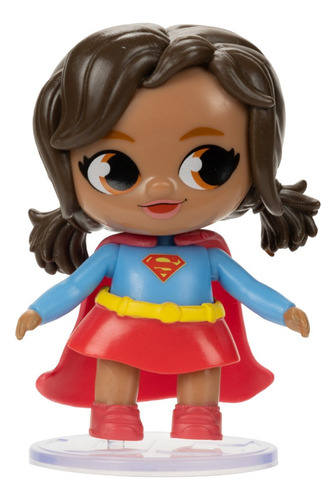 Super Girl Figura Articulada 8cm Dc Mini Wave 2