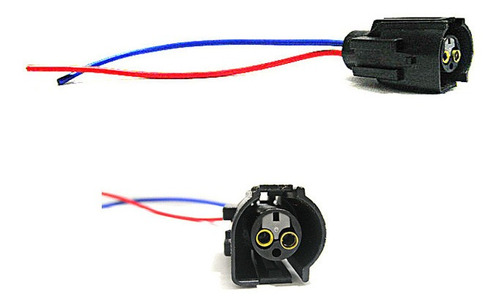 Dos 2 Conector Electroventilador Ford Fiesta Ka Valvula Vw 