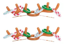 Comprar Juego De Lanzamiento Inflable De Cuernos De Reno De 2 Sets D