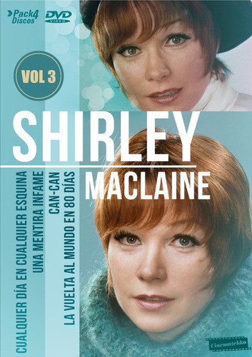 Shirley Maclaine Vol.3 (4 Discos) Dvd