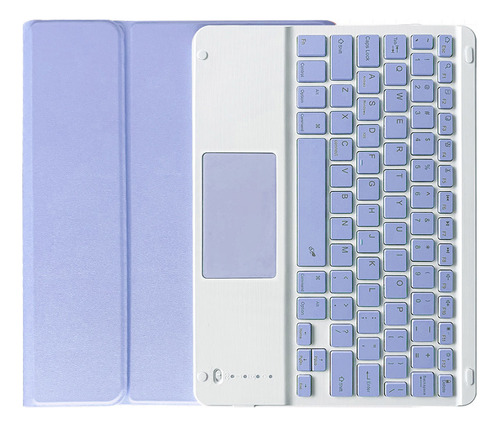 Funda +touchpad Keyboard For iPad 10.2 9ª 8ª 7ª Generation