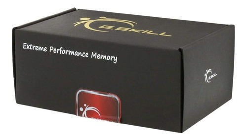 Memória RAM Ripjaws V preto 256GB 8 G.Skill F4-3200C16Q2-256GVK
