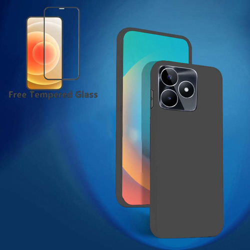 Capa Para Realme Note 50 Soft Exaggerated Com Membrana De