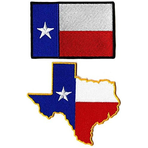 Parche De Bandera Del Estado De Texas De 3,5  | Estrell...