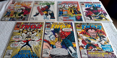 Thor (pack De 7 Comics, Importados De Usa, 1962)