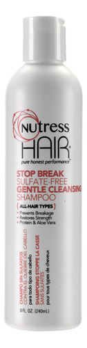 Nutress Hair Stop Break Champú Sin Sulfato, 8 Oz