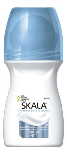 Desodorante Roll-on Proteínas De Leite Vegetal Skala 60ml
