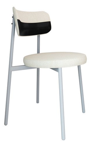 Cadeira Kyta Fixa Com 4 Pés 50 X 44,7 X 83,8 Cm Com 1 Gfwt