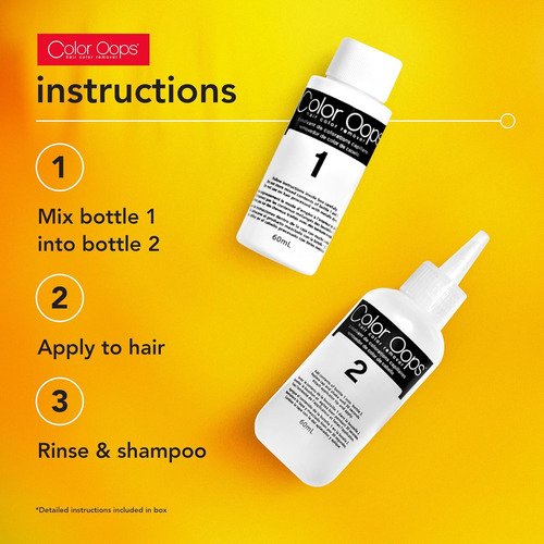 Color Oops Extra Conditioning Hair Color Remover, 1 Aplic...