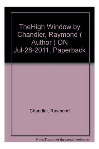 The High Window - Raymond Chandler. Eb4