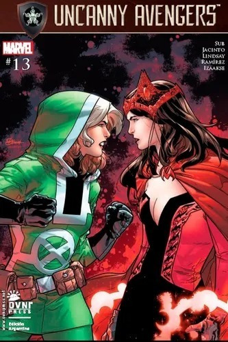 Comic The Uncanny Avengers N 13 El Turno Nocturno Ovni Press