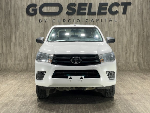 Imagen 2 de 12 de Toyota Hilux Dx 4x2 Diesel 2018 Blanco Muy Buen Estado